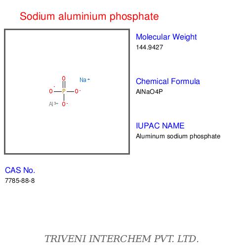 Sodium aluminium phosphate