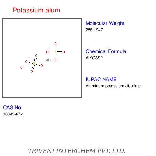 Potassium alum