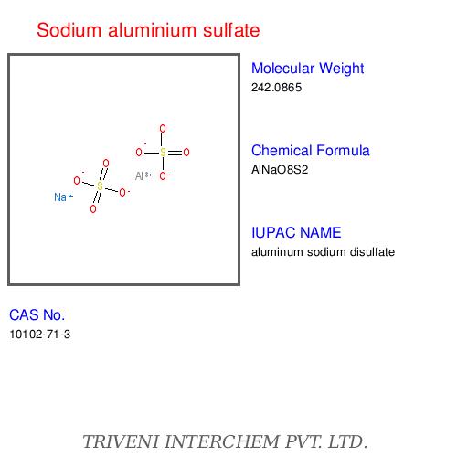 Sodium aluminium sulfate
