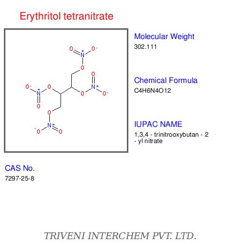 Erythritol tetranitrate