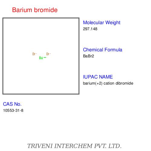 Barium Bromide - White Crystalline Powder, BaBr2, 99% Purity | High Purity, Precise Synthesis, Versatile Applications