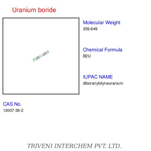 Uranium boride