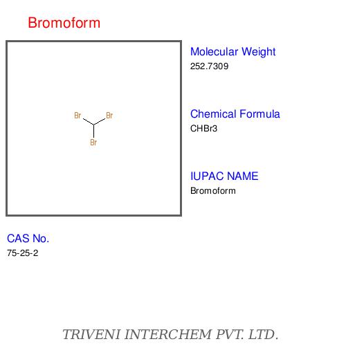 Bromoform - Colorless, Boiling Point 149-151°C, CAS 75-25-2 | High Purity, Effective Treatment, Wide Applications