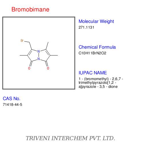 Bromobimane - C12H11BrN2S2, >98% Purity | Reliable Biochemistry Reagent, Precise Measurements, DMSO Soluble