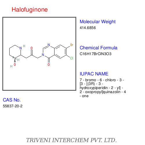 Halofuginone - White Solid, CAS 56627-63-6 | Anti-fibrotic, Immunomodulatory, Disease Prevention