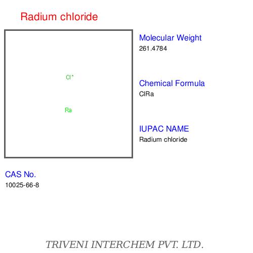 Radium compoundsâ