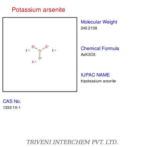 Potassium Arsenite - White Powder CAS 10124-50-1 | Specific Rodenticide Toxic Potent
