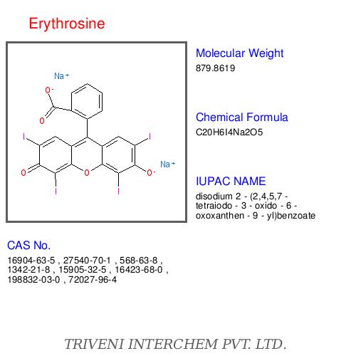 Erythrosine
