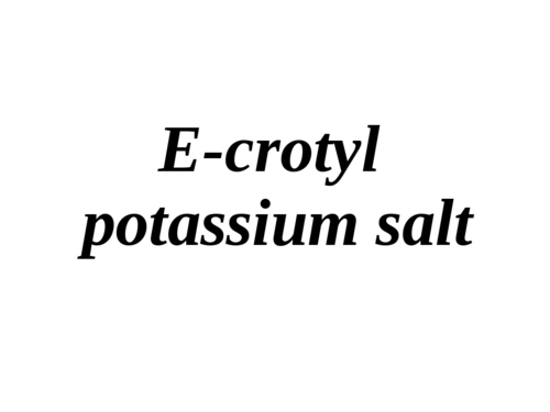 E-crotyl potassium salt