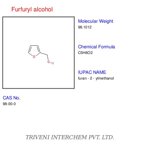 Furfuryl Alcohol - Furan-2-ylmethanol, Boiling Point 170°C, CAS 67-57-4 | High Purity, Versatile, Miscible in Water