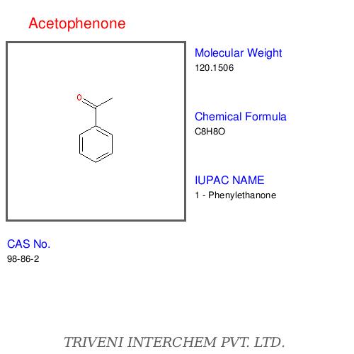 Acetophenone - Colourless Liquid, Boiling Point 202 °C | Aromatic Ketone, Fragrance Precursor, Resin Component
