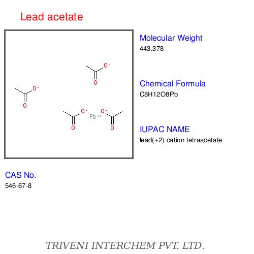 Lead acetate