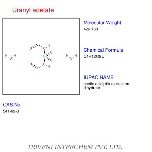 Uranyl acetate	