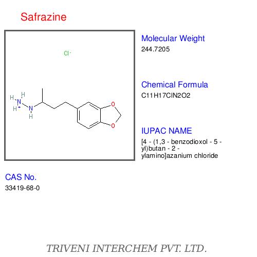 Safrazine - N,N-Dimethyl-N'-phenylpropane-1,3-diamine Powder, CAS 61-51-3 | Irreversible Nonselective MAOI Antidepressant
