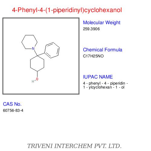 4-Phenyl-4-(1-piperidinyl)cyclohexanol