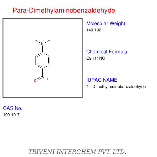 Para-Dimethylaminobenzaldehyde - Light Yellow, CAS 121-69-7 | High Purity, Reagent Grade, Accurate Results