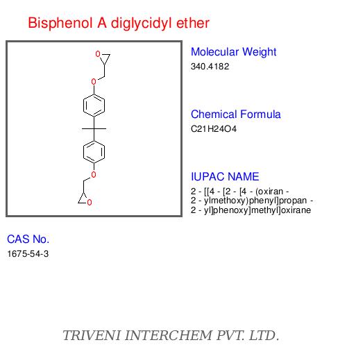 Bisphenol A diglycidyl ether