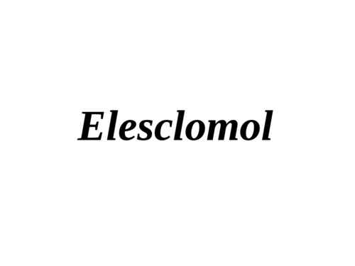 Elesclomol - Capsule, Molecular Formula C20H22N2O3, 338.39 g/mol | Targeted Therapy, Cancer Treatment, Improved Outcomes, Reduced Side Effects