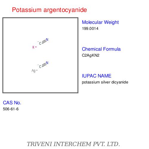 Potassium argentocyanide