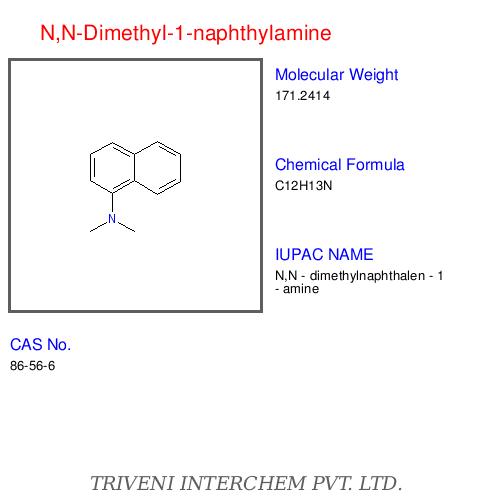 N,N-Dimethyl-1-naphthylamine - White Solid, CAS 91-59-8 | Aromatic Amine, 99% Purity, Organic Synthesis, Dye & Pharma Intermediate