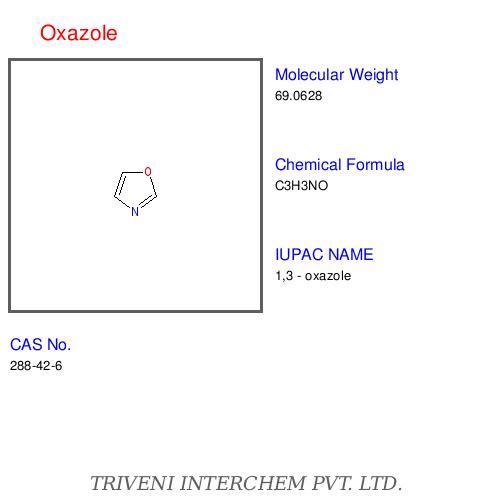 Oxazole - Colorless Liquid, C3H3NO, CAS 288-31-7 | High Purity, Versatile Building Block, Reacts Readily