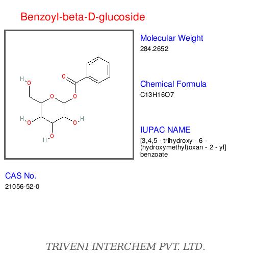 Benzoyl-beta-D-glucoside