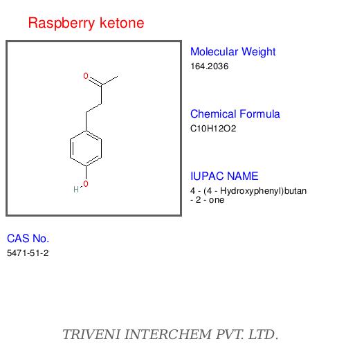Raspberry Ketone - White Powder, C10H14O2, Purity 99% | Fruity Aroma, Natural Compound, Cosmetic Ingredient, Food Additive