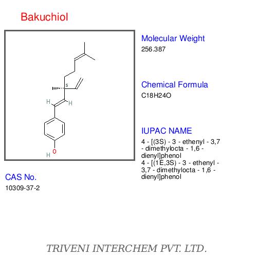 Bakuchiol - White Powder, CAS 66902-75-6, C15H22O2 | Natural Origin, Antioxidant, Retinol Alternative, Skincare Ingredient