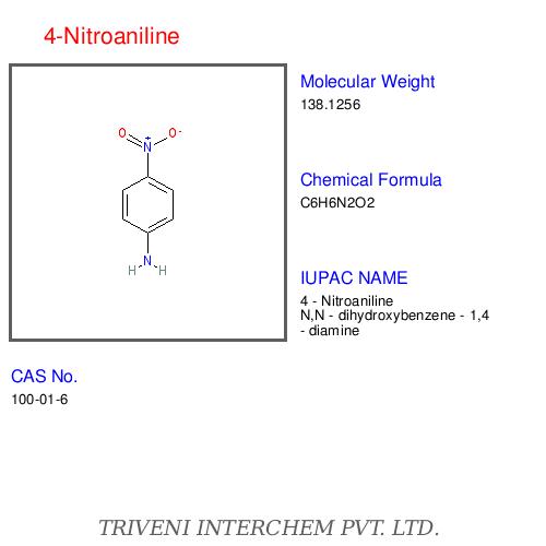 4-nitroaniline - Organic Compound, Yellowish-brown Crystals | High Purity, Versatile Uses, Good Solubility
