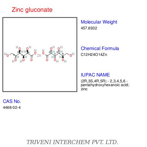 Zinc gluconate