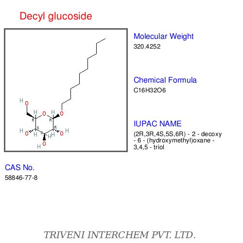Decyl glucoside