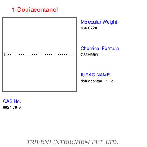 1-Dotriacontanol - White Crystals, CAS 593-05-4 | High Purity, Plant Growth, Boost Yields, Improves Quality