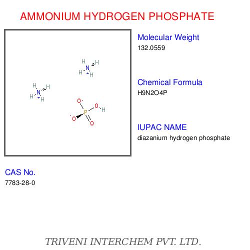 AMMONIUM HYDROGEN PHOSPHATE	