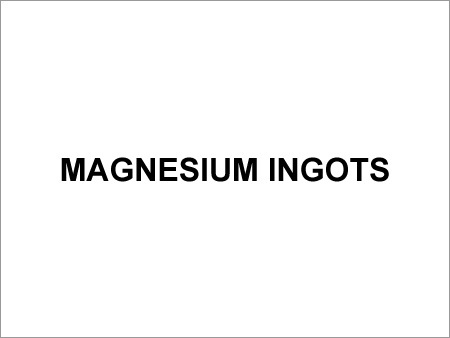 Magnesium Ingots