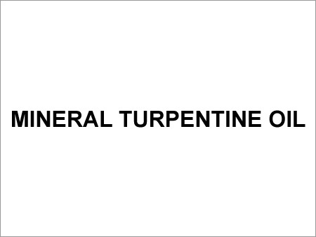 Mineral Turpentine Oil