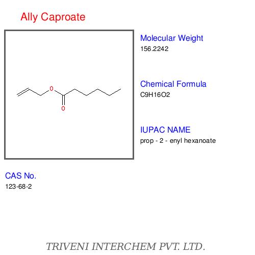 Ally Caproate - Colorless Liquid, CAS 106-26-3, C10H20O2, 99% Purity | High Purity, Effective Cleaning, Versatile Use, Safe Handling