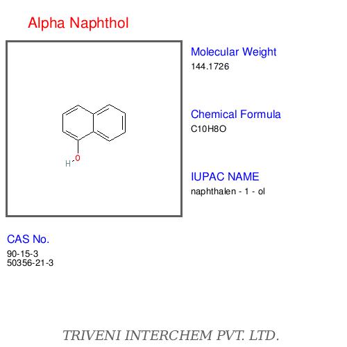 Alpha Naphthol - White Crystals C10H8O | High Purity Versatile Dye Intermediate Pharmaceutical Use