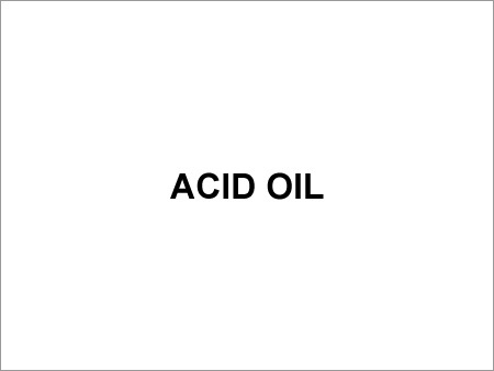 Acid Oil
