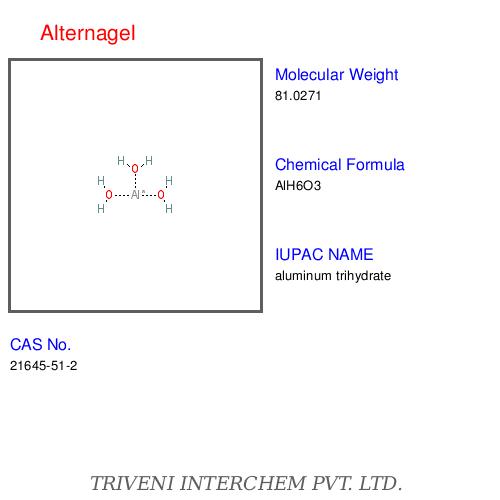 Alternagel - Aluminum Hydroxide White Powder, Al(OH)3, 2.42 g/cm³ | High Purity, Versatile Applications, Reliable Source