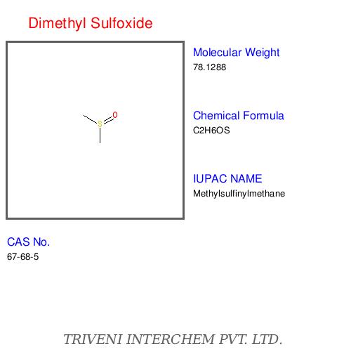 Dimethyl Sulfoxide - (CH3)2SO, 99.9% Purity, Boiling Point 189°C, Solvent Properties, Versatile