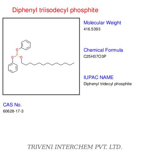 Diphenyl triisodecyl phosphite