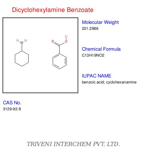 Dicyclohexylamine Benzoate
