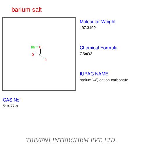 barium salt