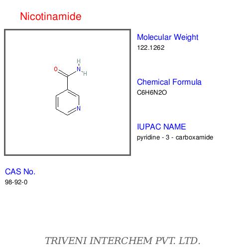 Nicotinamide - White Crystalline Powder, CAS 98-92-0 | Skin Health, Anti-Aging, Brightens Texture