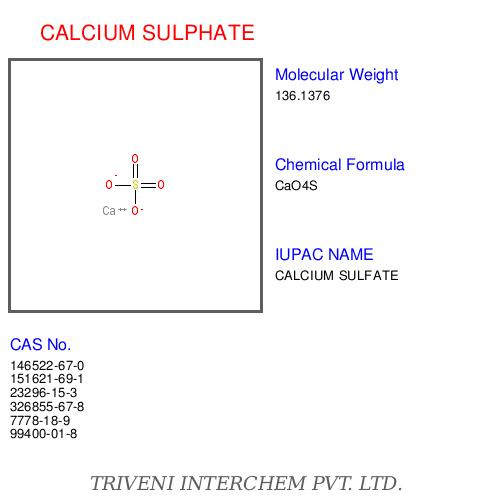 CALCIUM SULPHATE	