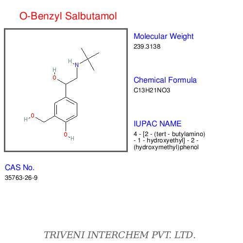 O-Benzyl Salbutamol