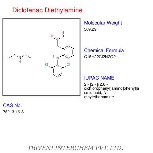 Diclofenac Diethylamine - White Powder, CAS 15307-79-6 | Anti-Inflammatory, Analgesic, Water Soluble