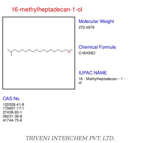 16-methylheptadecan-1-ol