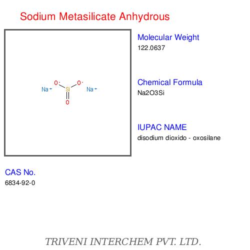 Sodium Metasilicate Anhydrous