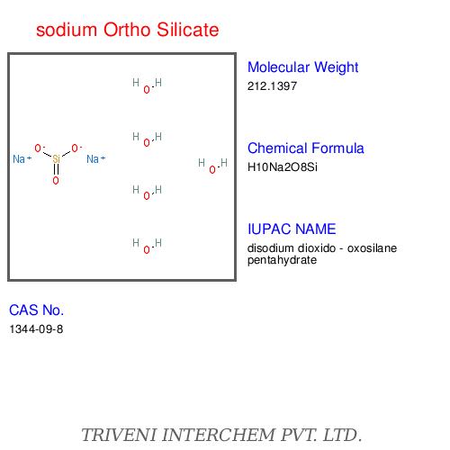 Sodium Ortho Silicate - White Powder, 99% Purity, 25kg Bags | Strong Bonding, High Purity, Versatile Use